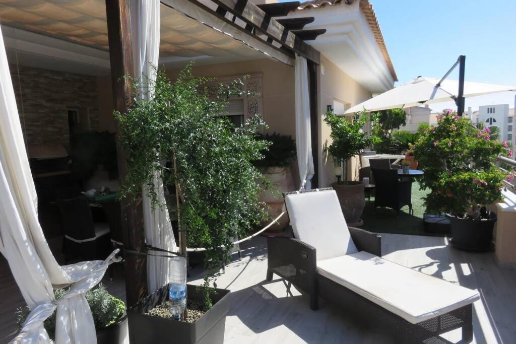 Penthouse - Residence La Mina - Albir Avec Wifi Gratuit El Albir Kültér fotó
